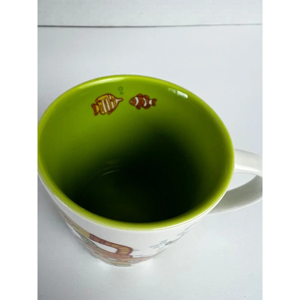 Starbucks 2010 Under The Sea Submarine  8 oz. Coffee Cup Mug Kids‎ Sea Life